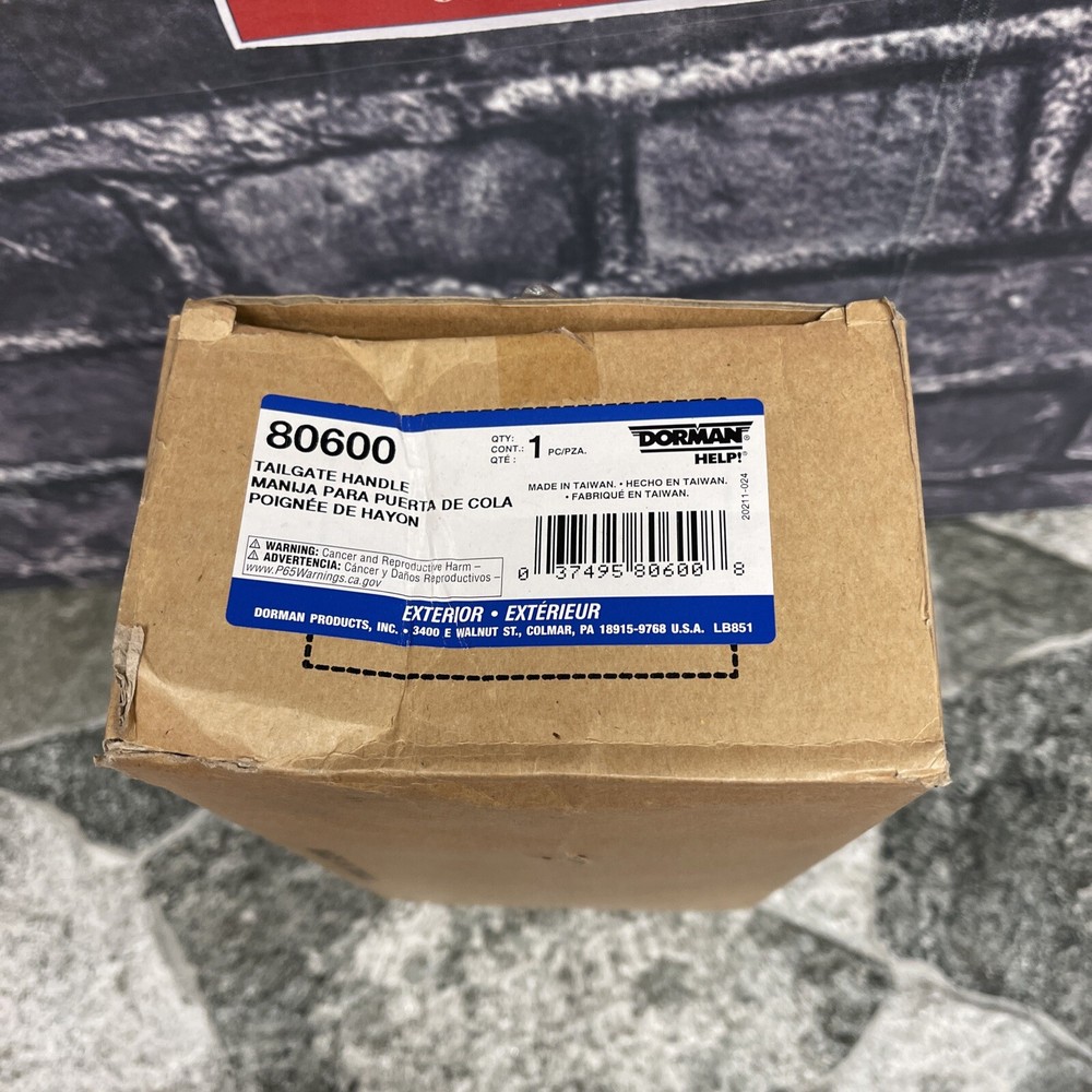 Dorman 80600 Tailgate Handle Textured Black