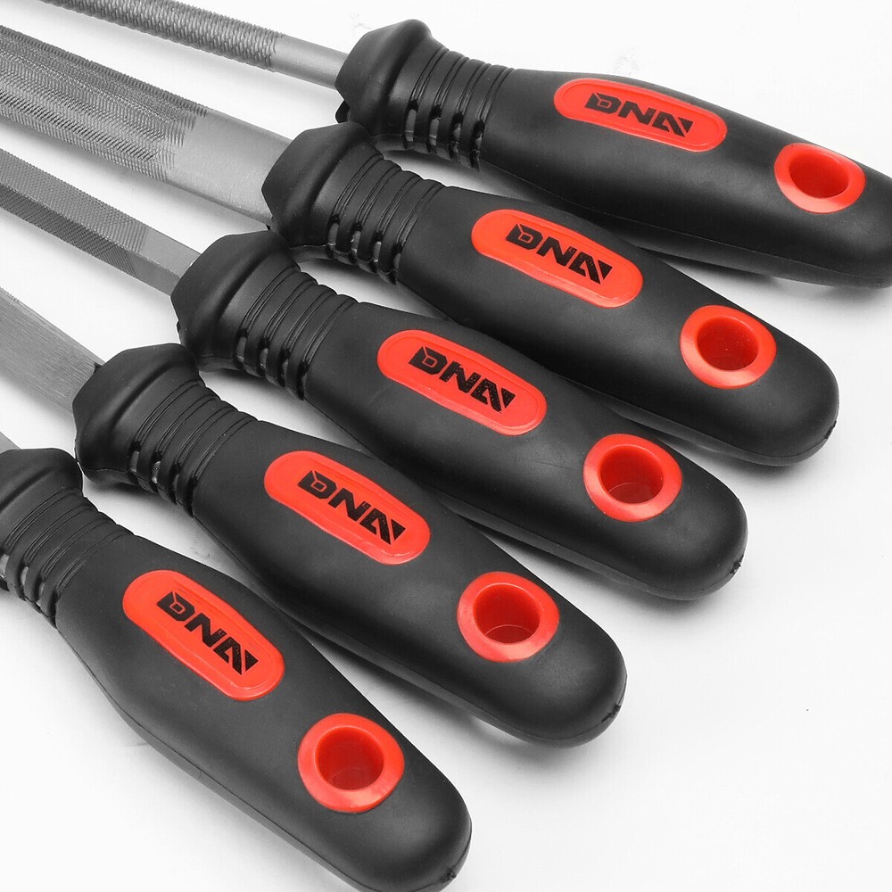 12" Long Tooth Pattern Double Cut Serration Pattern Bastard File Repair Tool Kit
