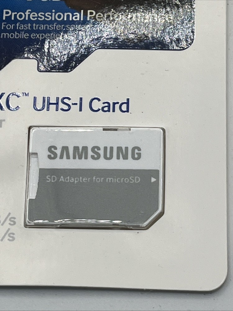 New Samsung PRO Select 64GB MicroSDXC Memory Card w/ Adapter
