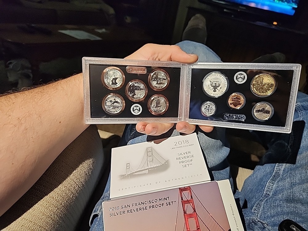 2018 Silver Proof Set ***SAN FRANCISCO REVERSE PROOF***