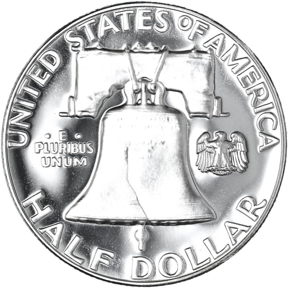 1956 (P) Franklin Half Dollar Type 2 Gem Proof 90% Silver