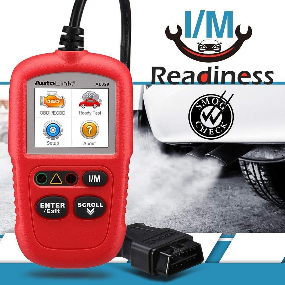New Autel Autolink AL329 OBD II Code Reader Scanner Diagnostic Tool OBD2 Scanner