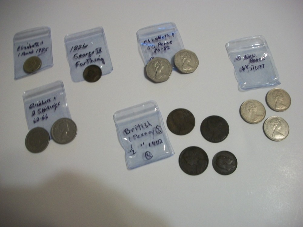 British coin lot