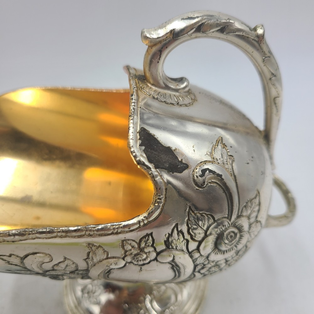 RAIMOND SILVER PLATE SUGAR SCUTTLE WITH SCOOP