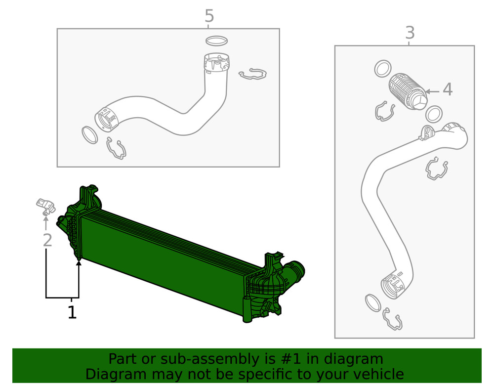 Genuine GM Inter-Cooler 85557764