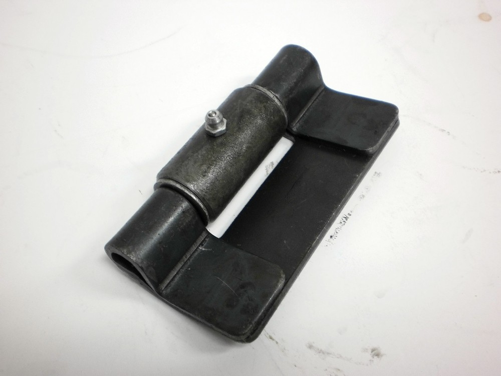 Weld on Butterfly Grease able Ramp Hinge Cargo Utility Trailer Raw Steel