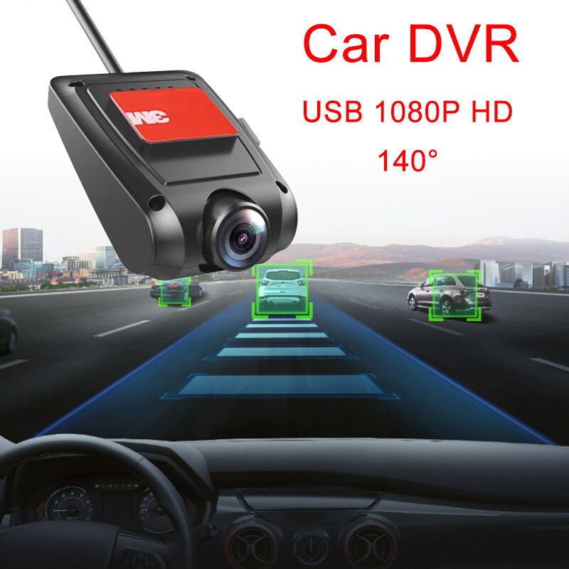 USB Car DVR Camera Dash Cam Video Recorder Night Vision ADAS For Android player