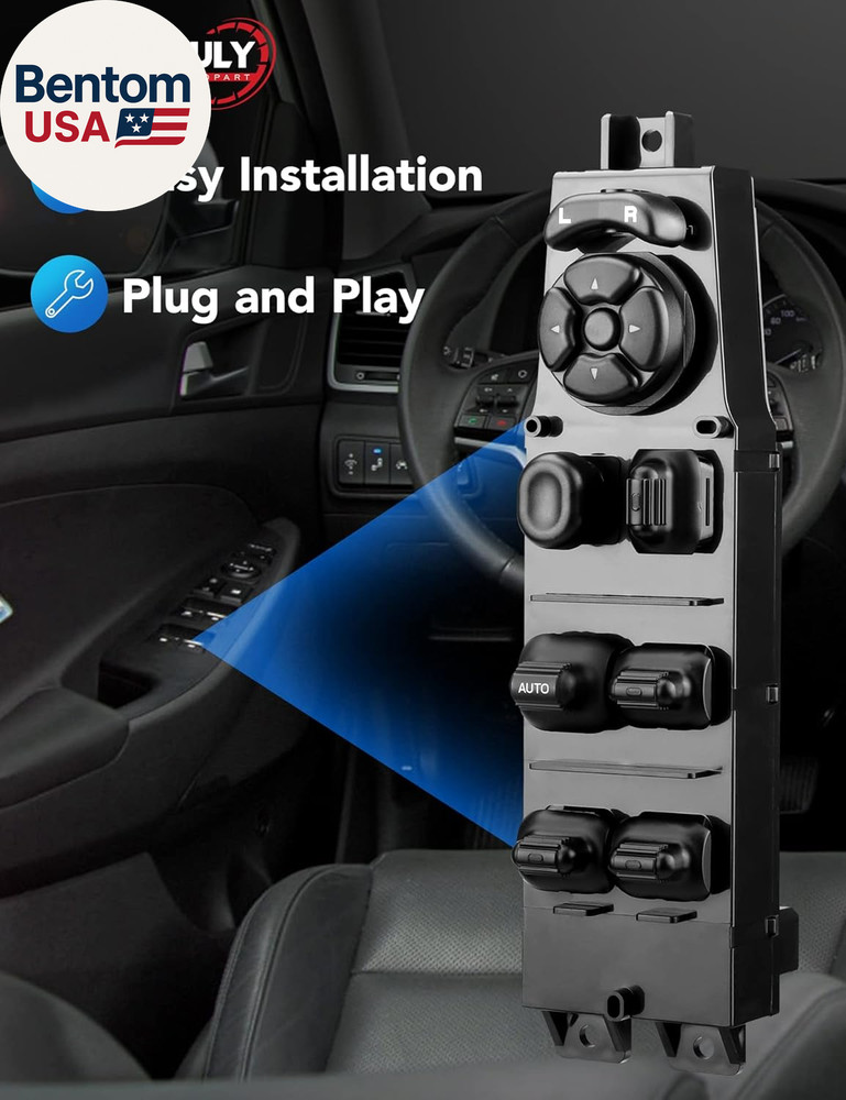 Driver Side Master Power Window Switch Replacement Fits for 2002-2010 Dodge Ram