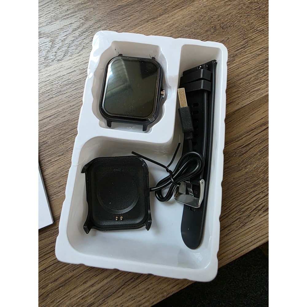 New Smart Watch- Black IOS, Android, Bluetooth