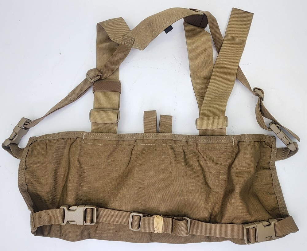 ATS Tactical Modular Chest Harness Coyote MOLLE EUC