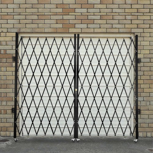 Folding Security Gate Double Door Expand Gate Security Folding Scissor Gate