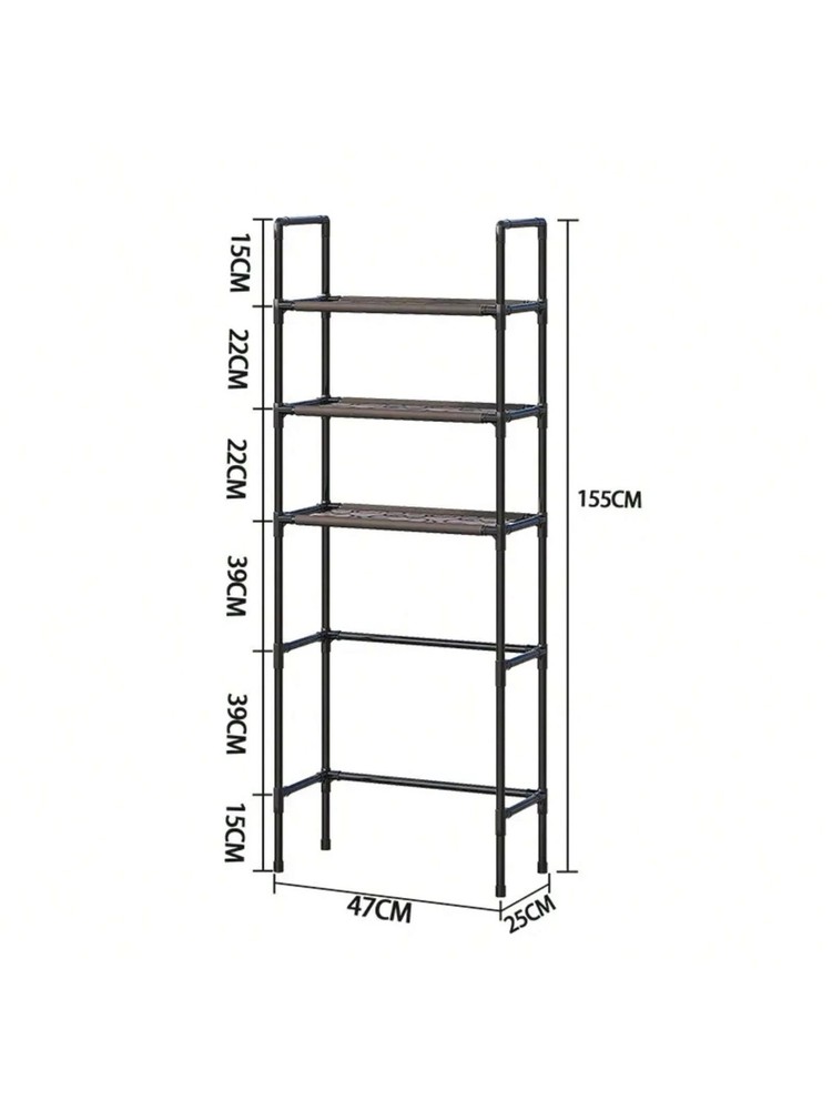 Multi-Layer Toilet Rack: Bathroom Storage Organizer