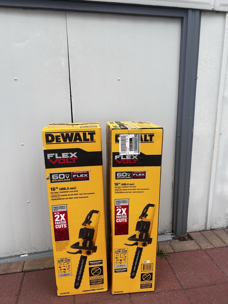 DeWALT FLEXVOLT DCCS670B 60V MAX Cordless Chainsaw (Tool Only)
