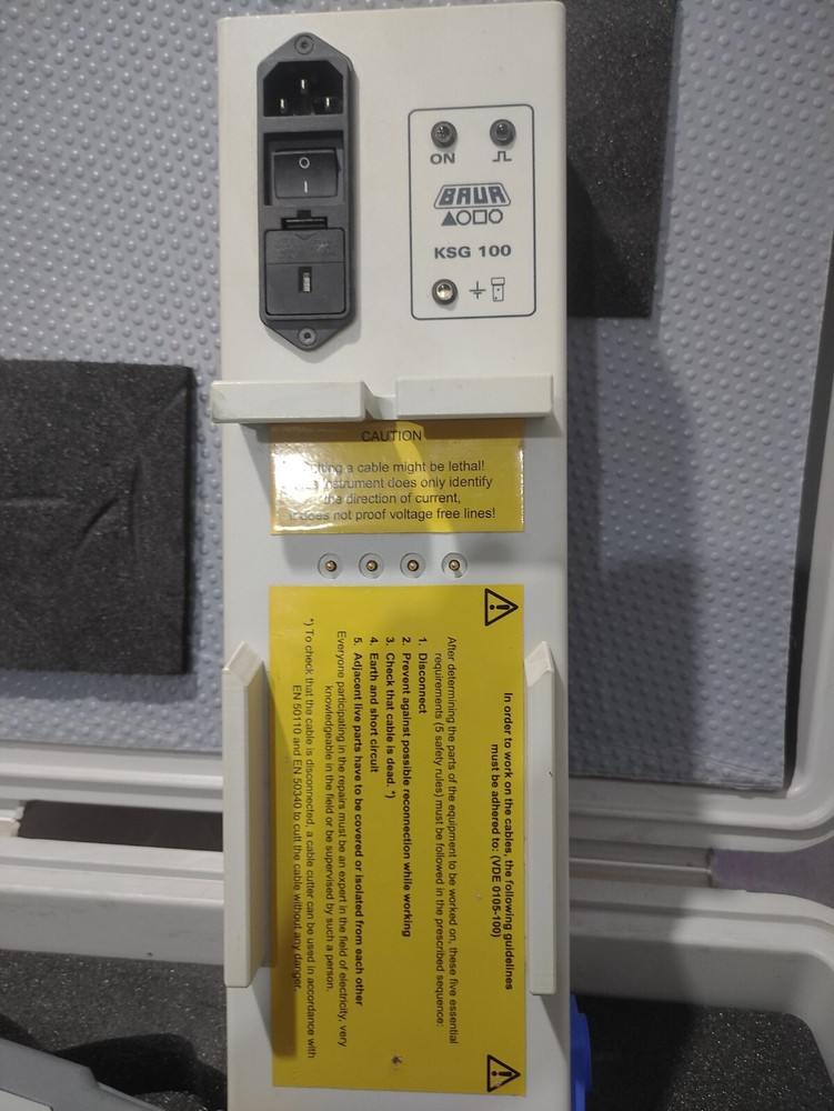 BAUR KSG 100 Cable identification/selection system BAUR KSG100 professional