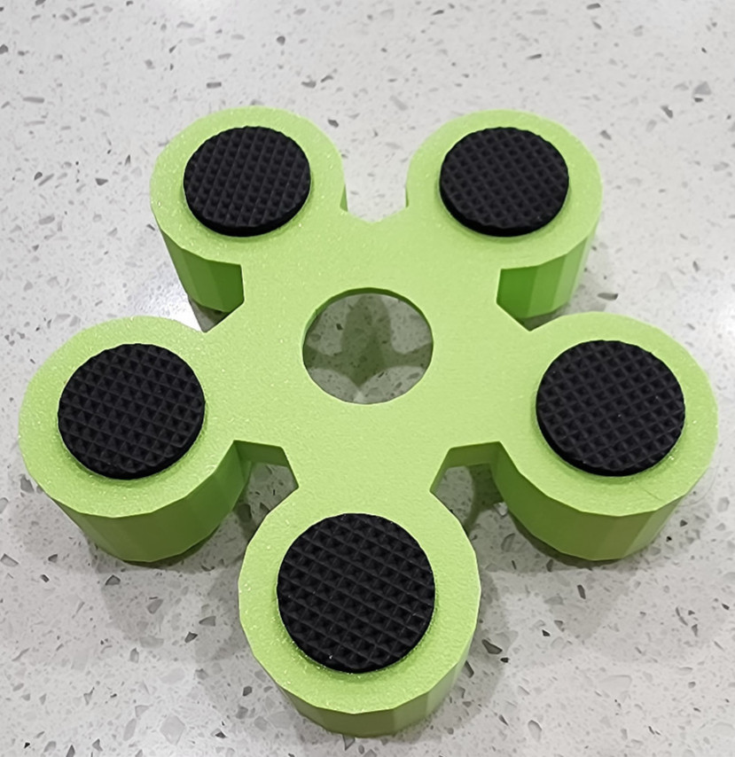 Bowling Ball Spinner Cup - Apple Green