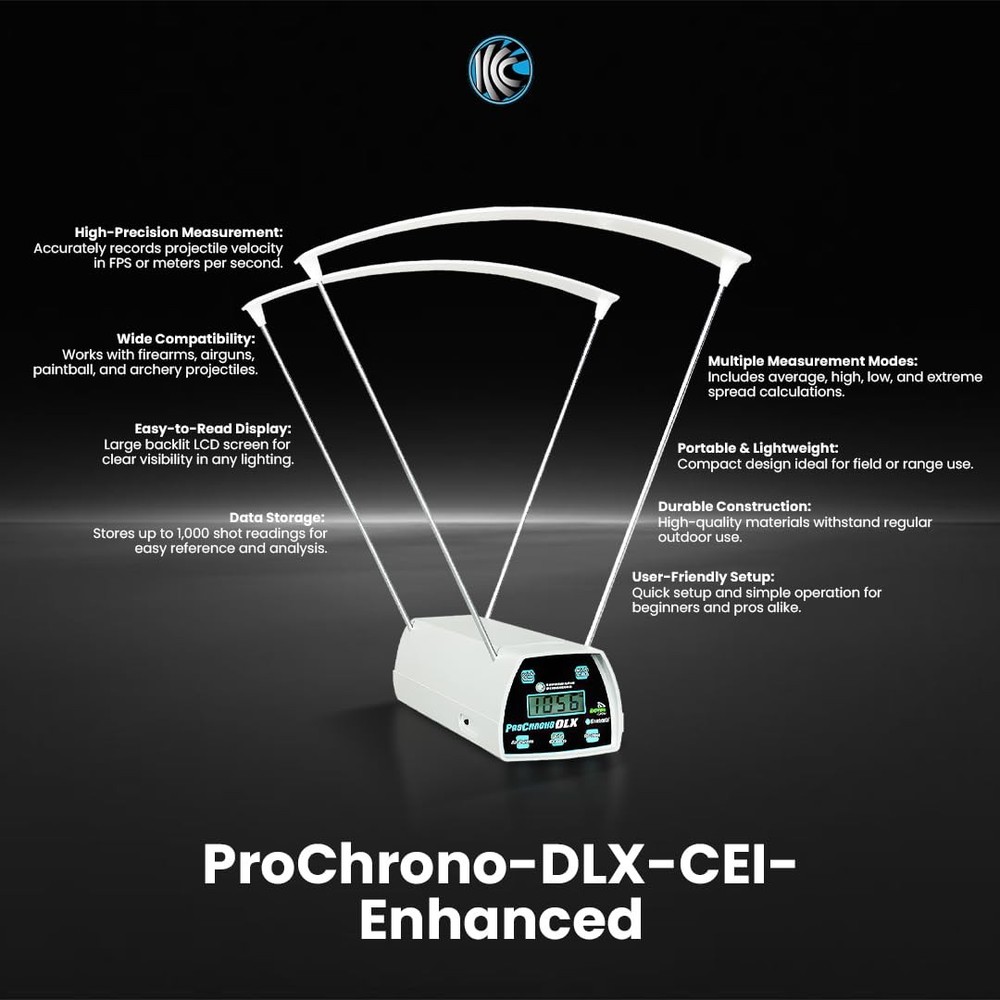 Competition Electronics ProChrono DLX Chronograph White