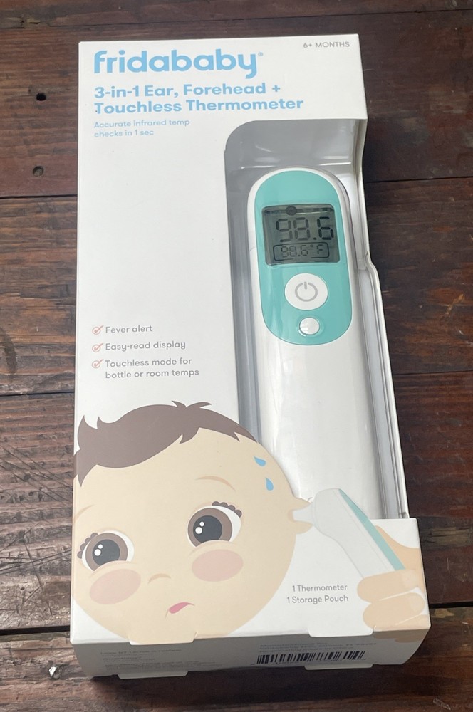 FridaBaby Forehead Thermometer - White