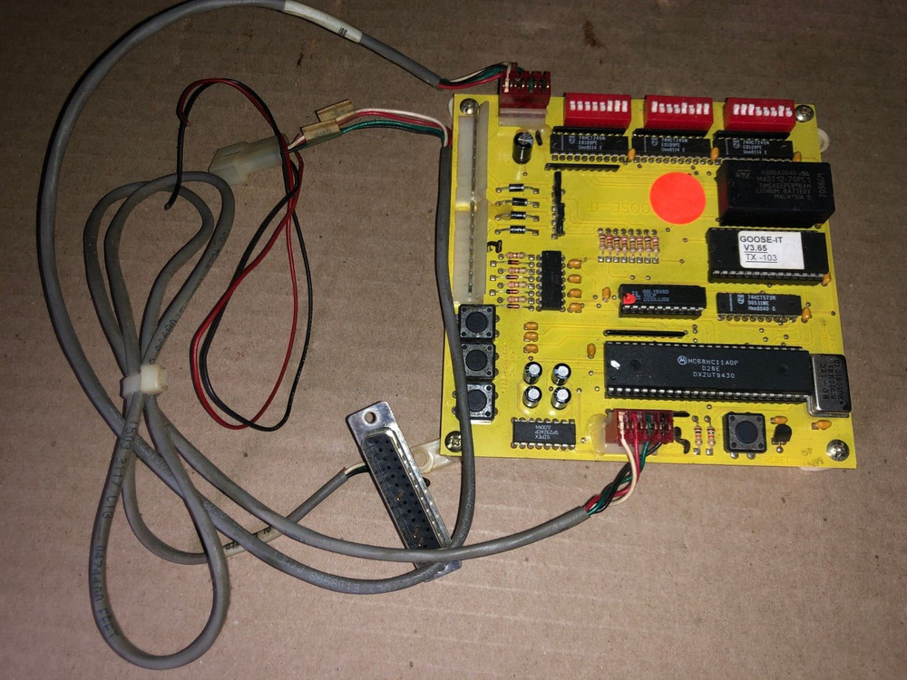 GOOSE IT PCB WITH WIRING CHERRY MASTER ARCADE