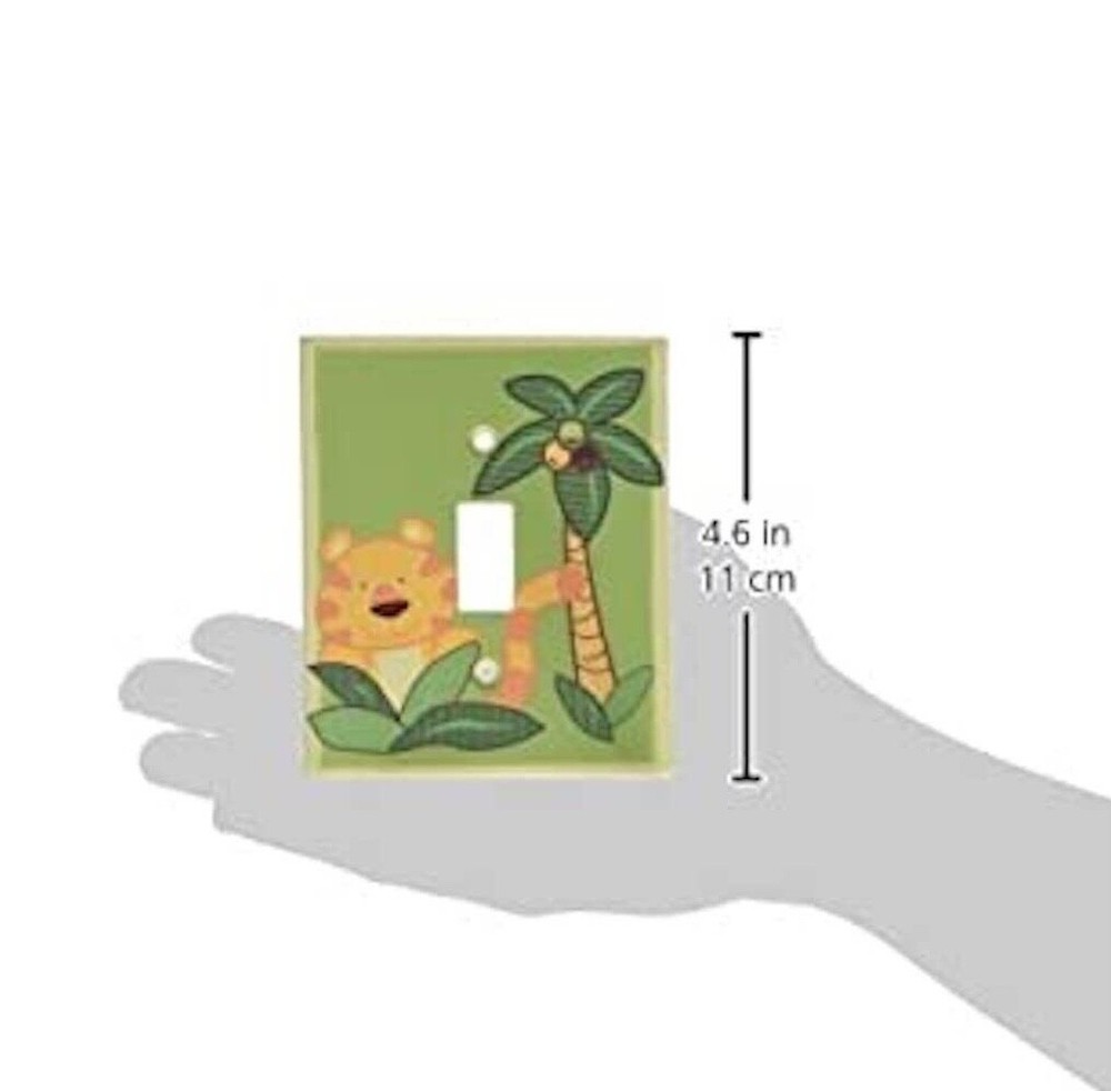 Jungle Babies Switch Plate Cover by NoJo