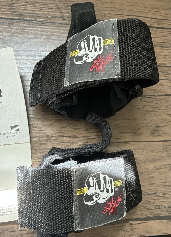 1991 Weight Master Weight Lifting Hooks With Instructions