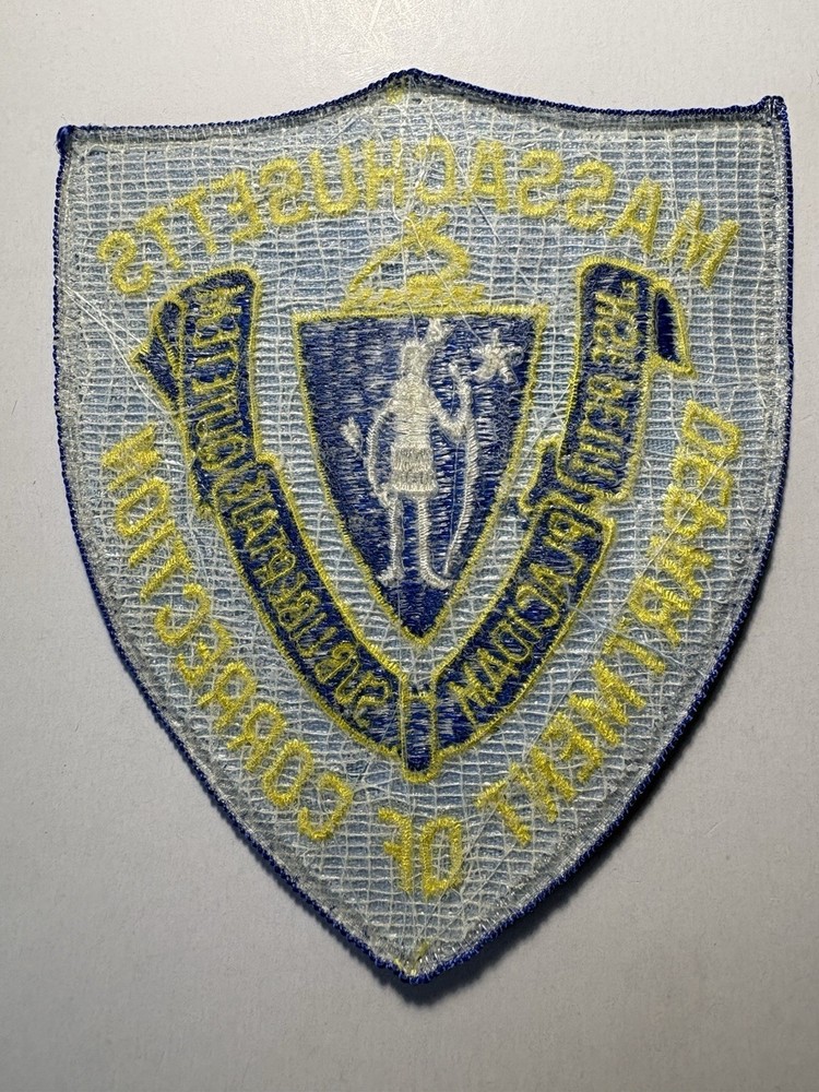 Massachusetts Department of Correction Patch