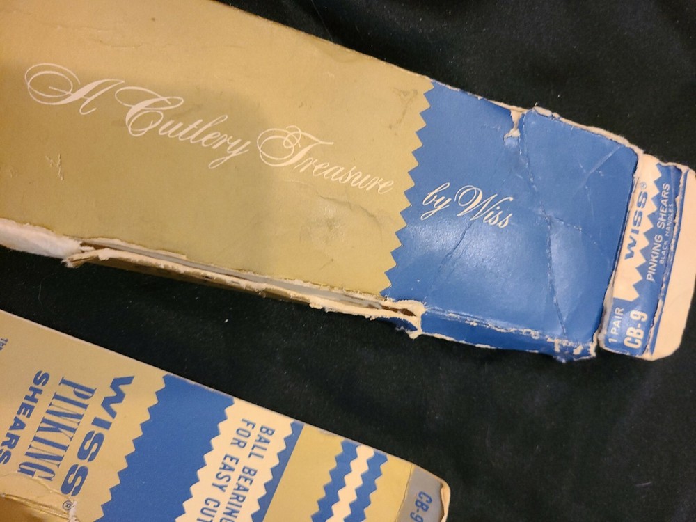 Vintage WISS Pinking Shears Nice!