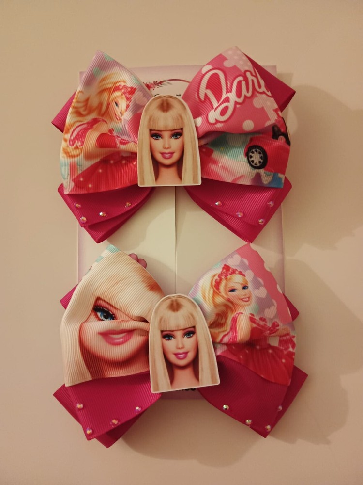 Hair Bows Set Barbie