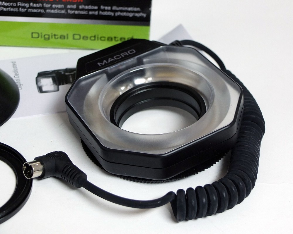 Emoblitz Hybrid Di980 Standard Macro Ring Flash for Nikon Digital Dedicated TTL