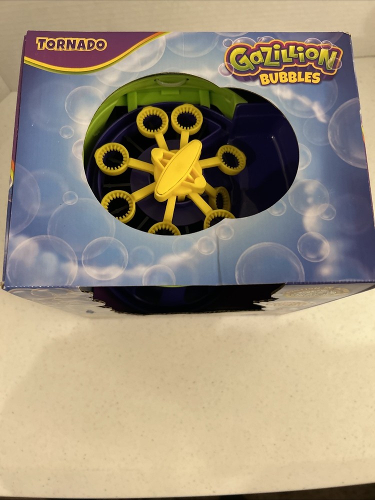 Gazillion Bubbles/Experience A Bubble Tornado W/4 Oz Bubble Solution NIB