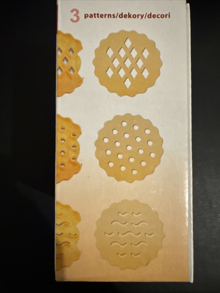 Multifunctional Pie Maker - Pastry Maker - 3 Lattice Pattern Cutters
