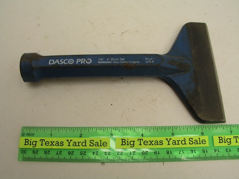 Dasco Pro 437 4" Brick Chisel