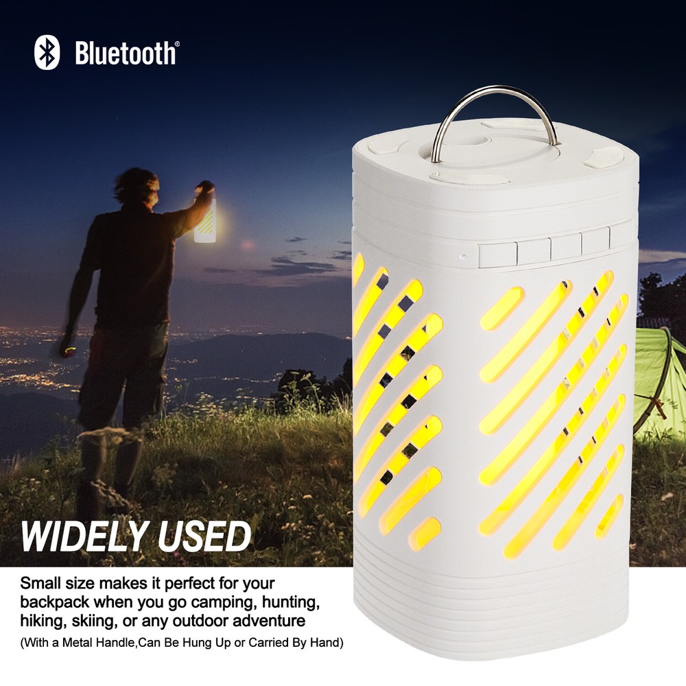 Smart LED Lamp Bluetooth Speaker Touch Wireless Camping Lamp Dimmable Charging