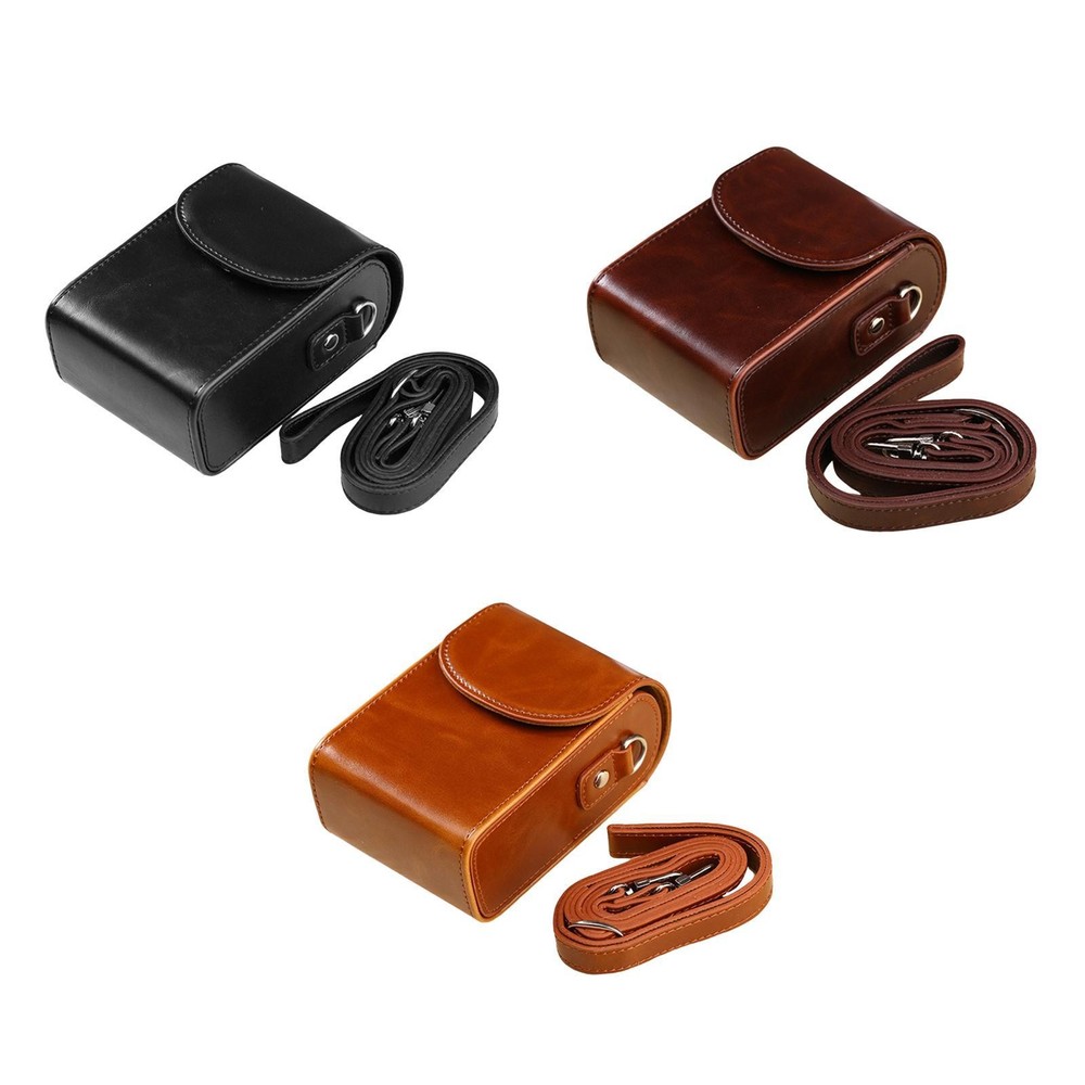 Camera  Bag Camera Case, Practical Small PU Leather Lightweight Waterproof