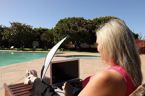 Flexible Adjustable Laptop Sun Shade Portable