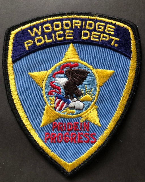 Woodridge Illinois IL Police Sheriff Patch