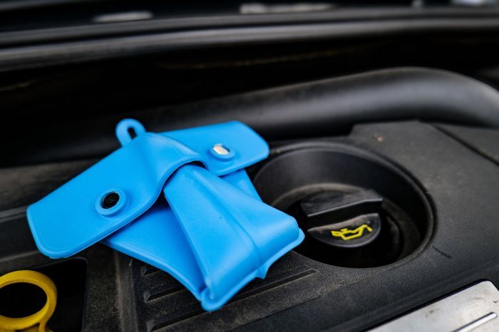 FLEX & FOLD FUNNEL - SMALL - BLUE