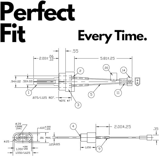 Pentair 77707-0054 Igniter & Gasket Mastertemp or Max-E-Therm model by Swimables
