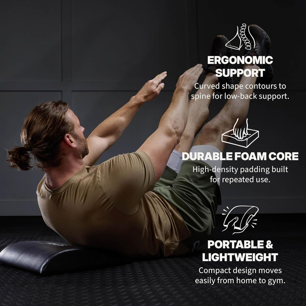 Ab Mat - Workout Mat Accessory for Abdominal Exercises, Sit-Ups, Crunches, Push-