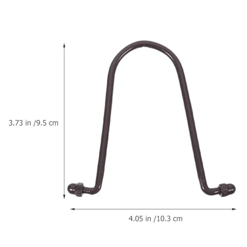 4Pcs Sturdy Rain Chain Hangers Durable Downspout Hooks Gutter Clips for