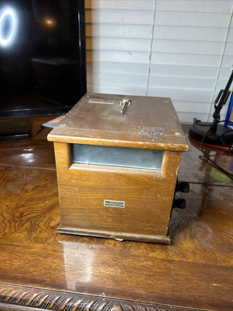 Rare 1930’s Rubicon Slide Rule Scale Working