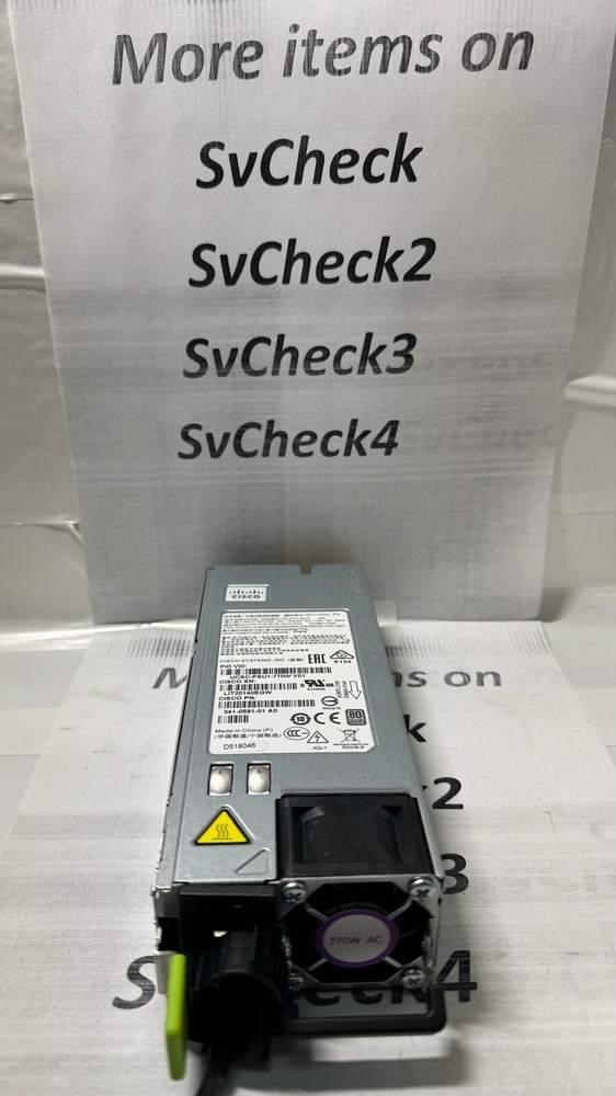 Cisco 341-0591-01 PS-2771-1S-LF 770W SERVER POWER SUPPLY