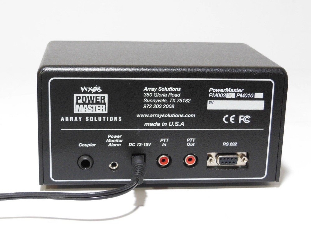Array Solutions Powermaster Digital RF power and SWR meter HF-Cb-Watt Meter Swr