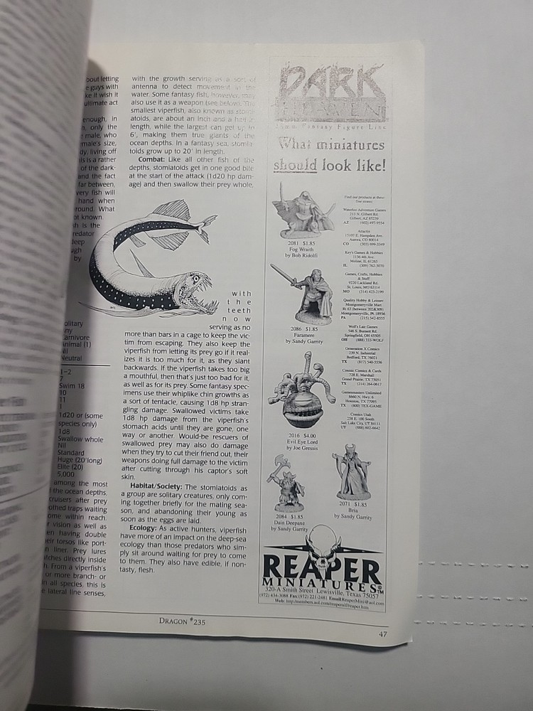 Dragon Magazine: Issue 235