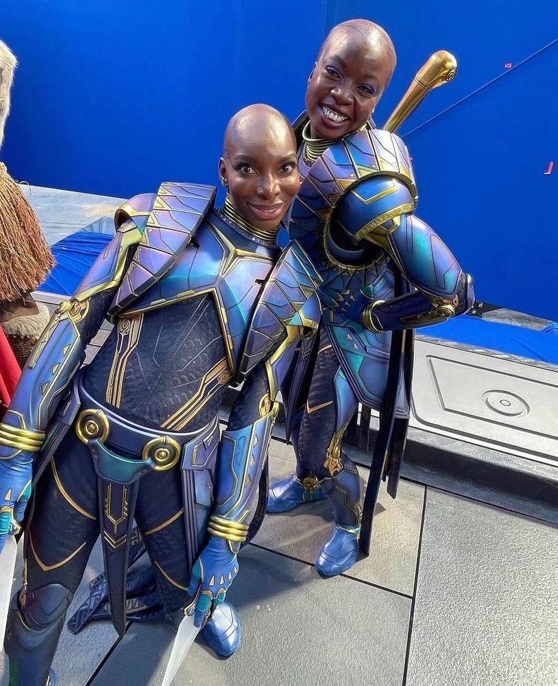 Wakanda Forever: Midnight Angel Costume Panel (left bicep)