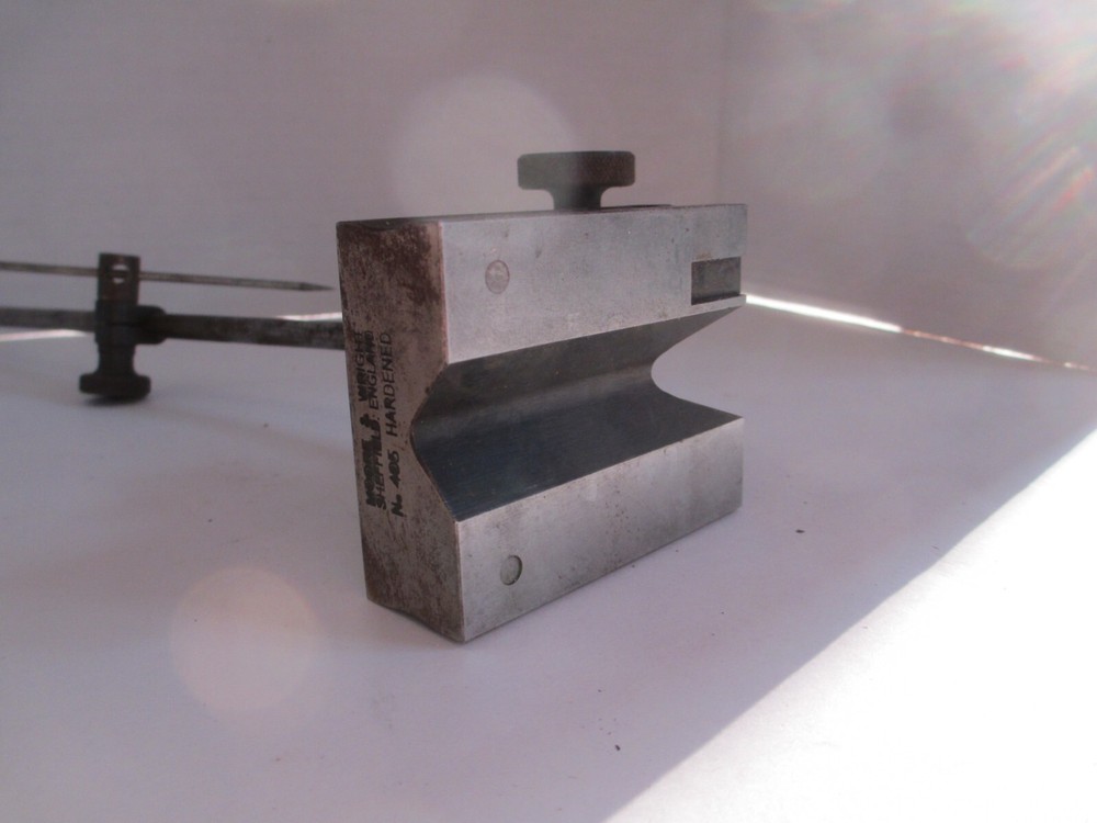 MOORE & WRIGHT No 405 HEIGHT GAGE VINTAGE PRECISION Tool Scribe C69
