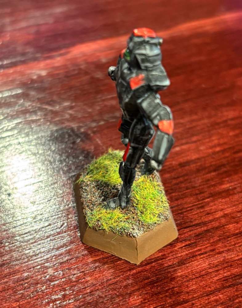 Battletech Painted Plastic Miniature "Whitworth" Wolf's Dragoons Based
