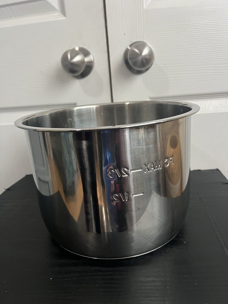 Instant Pot 6 Qt Stainless Steel Inner Pot Replacement Insert