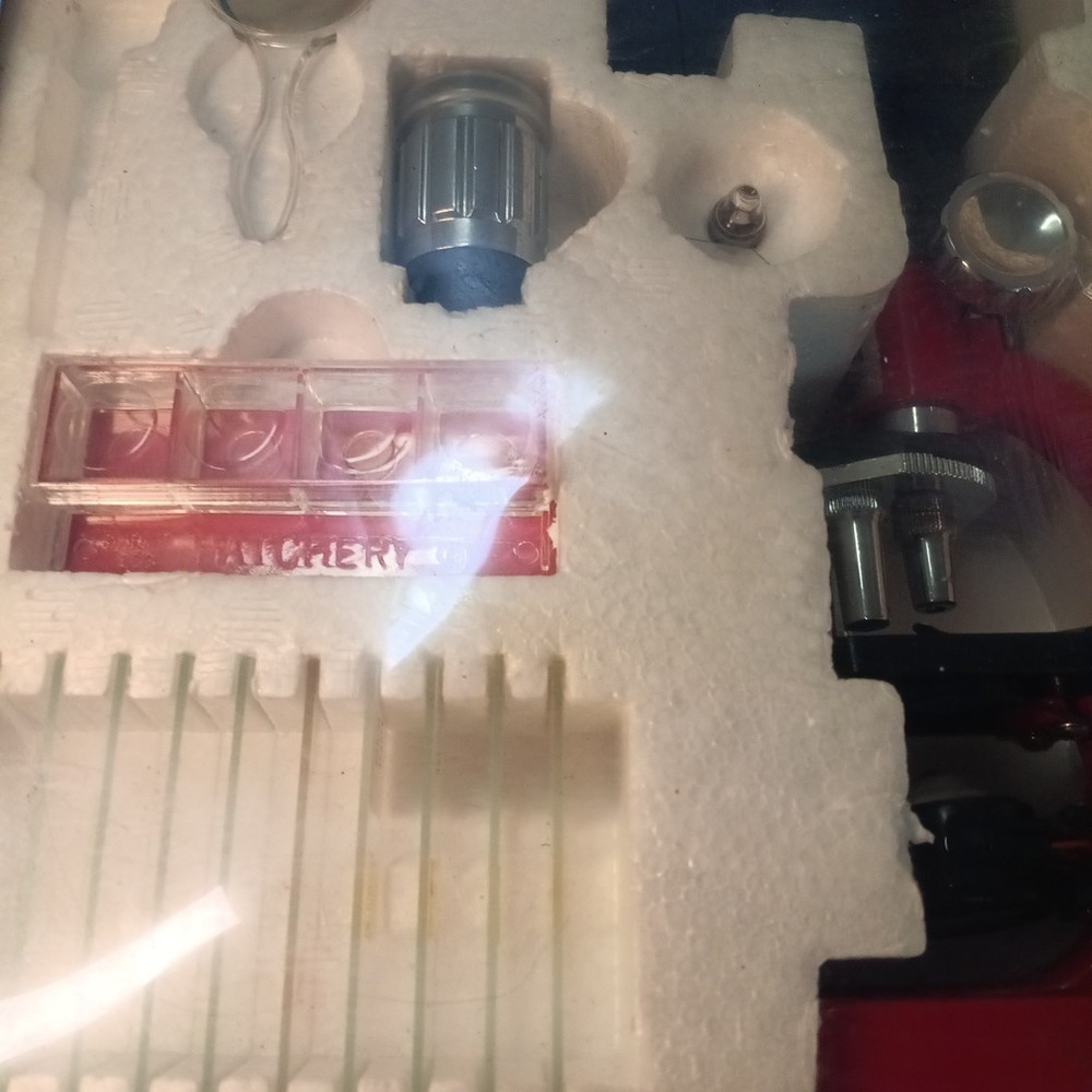 Tasco 5 Way Microscope Incomplete Set