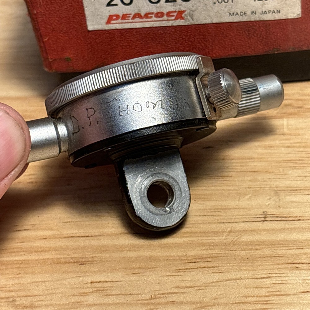 PEACOCK DIAL INDICATOR 20-320 - 0-100 - .001"- .250"