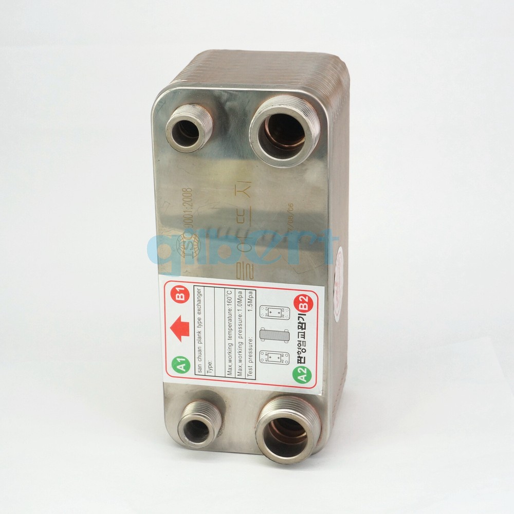 Multiple 24-120 Plates SUS 304 Heat Exchanger Beer Wort Chiller Cooler Homerbrew